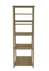 Product image 2 of the product “Ladder Shelf, 175 cm Height | Teak Wood, Natural Finish ”